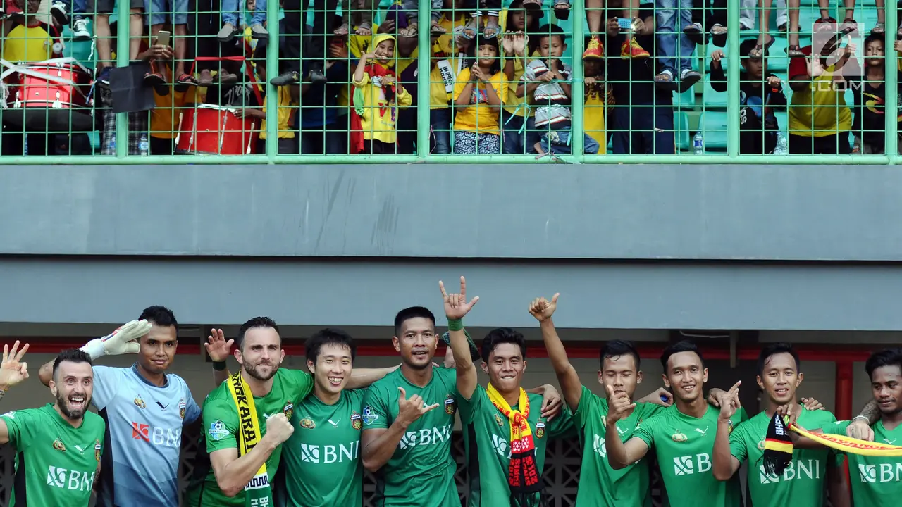 Gol Spaso Antar Bhayangkara FC Unggul Atas Sriwijaya FC