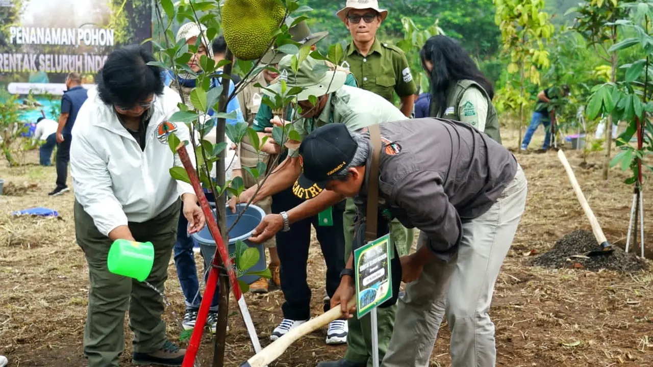 Ikuti Arahan Jokowi, Aksi Menanam Pohon Dilakukan Serentak di 38 Provinsi pada Sabtu Terakhir 2023