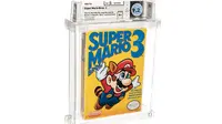 Salinan Super Mario Bros. 3 yang berhasil dilelang dengan harga tinggi. (Kredit: Auction Heritage)