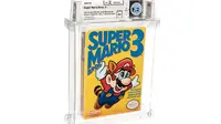 Salinan Super Mario Bros. 3 yang berhasil dilelang dengan harga tinggi. (Kredit: Auction Heritage)