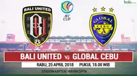 AFC CUP_Bali United Vs Global Cebu (Bola.com/Adreanus Titus)