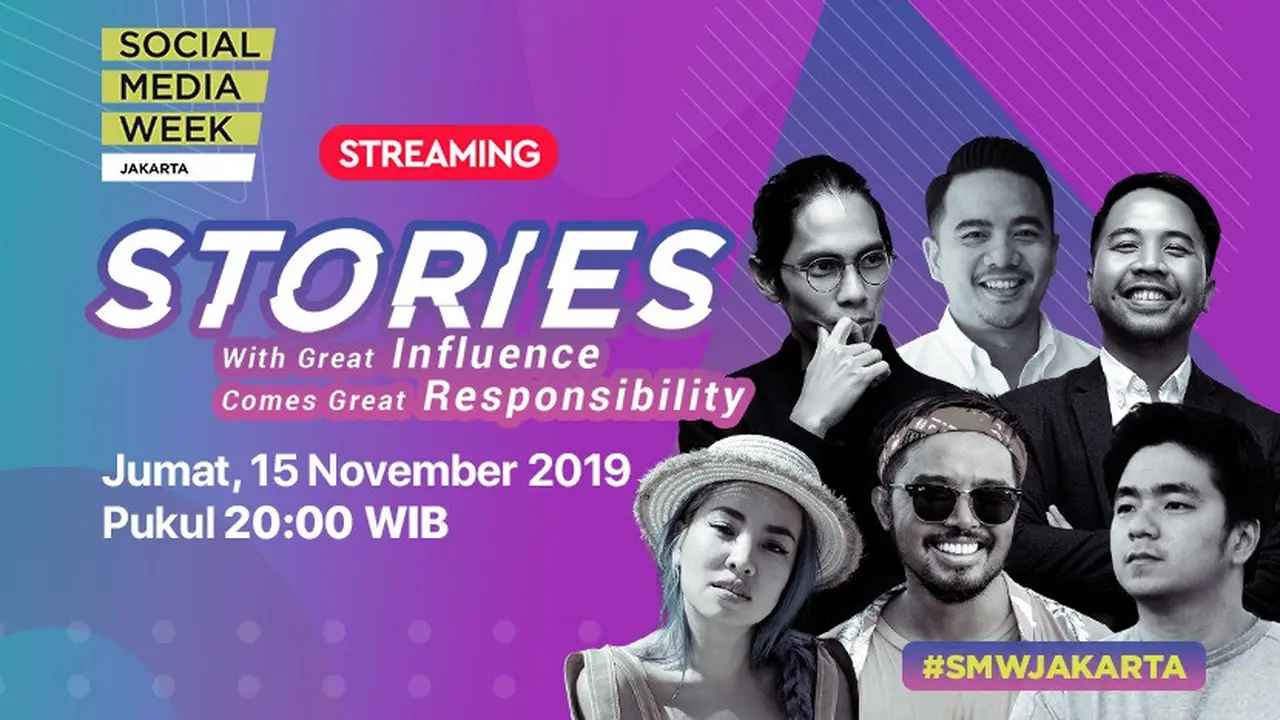 Saksikan Delay Streaming Social Media Week 2019 Jumat, 15 November 2019. sumberfoto: Vidio