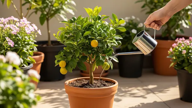 Cara Membuat Pohon Buah Mini Tetap Pendek Tapi Produktif/Gemini AI