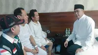 Menteri Agama Lukman Hakim Saifuddin mendatangi langsung pondokan jemaah calon haji Indonesia. (www.kemenag.go.id)