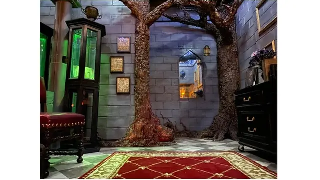 Thompson berharap terus membuat ruangannya dapat lebih menyerupai film Harry Potter