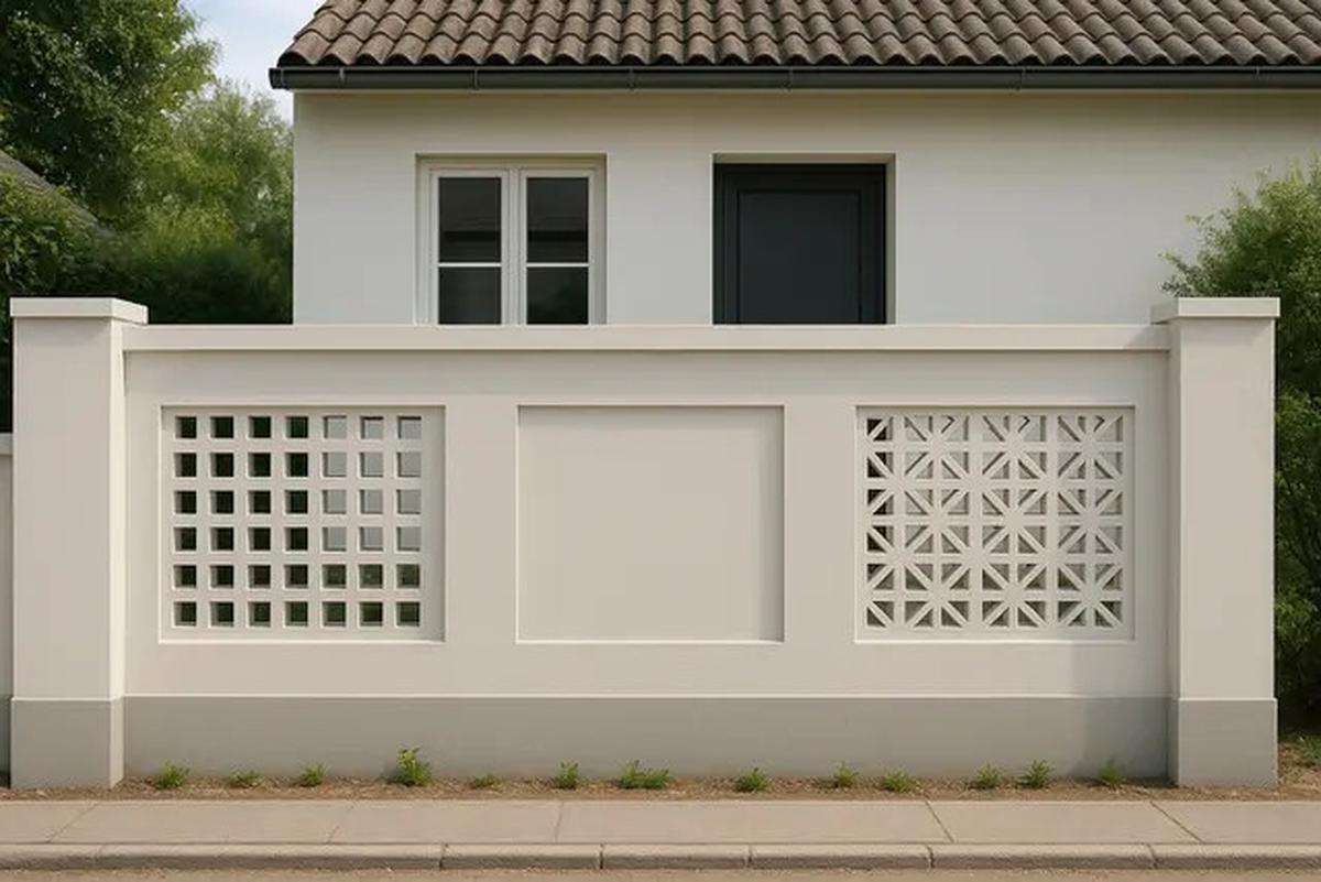 7 Model Pagar Tembok Rumah Minimalis Type 36, Desain Simpel tapi Tetap Elegan