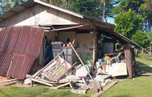 Kondisi Rumah Terdampak Gempa Mindanao di Kepulauan Sangihe, Begini Penampakannya