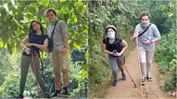 Tissa Biani dan Dul Jaelani trekking bareng (Sumber: Instagram/sentultrakking973)