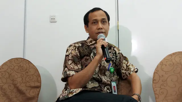 Direktur Jenderal Pencegahan dan Pengendalian Penyakit (P2P) Kementerian Kesehatan RI Anung Sugihantono memaparkan soal penanganan kabut asap.