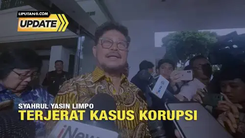 Menteri Pertanian Syahrul Yasin Limpo Terjerat Dugaan Korupsi