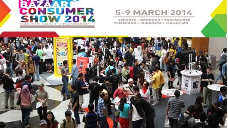 Resmi Dibuka, Mega Bazaar 2014 Tampil Lebih Segar