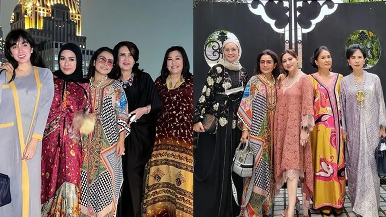 6 Momen Mayangsari Buka Puasa Bersama Geng Sosialita, Mewah