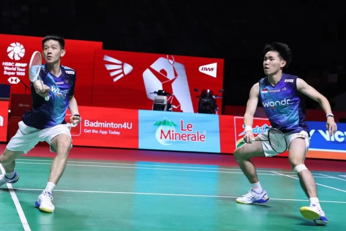 Raymond Indra/Nikolaus Joaquin, Polytron Indonesia Open 2026