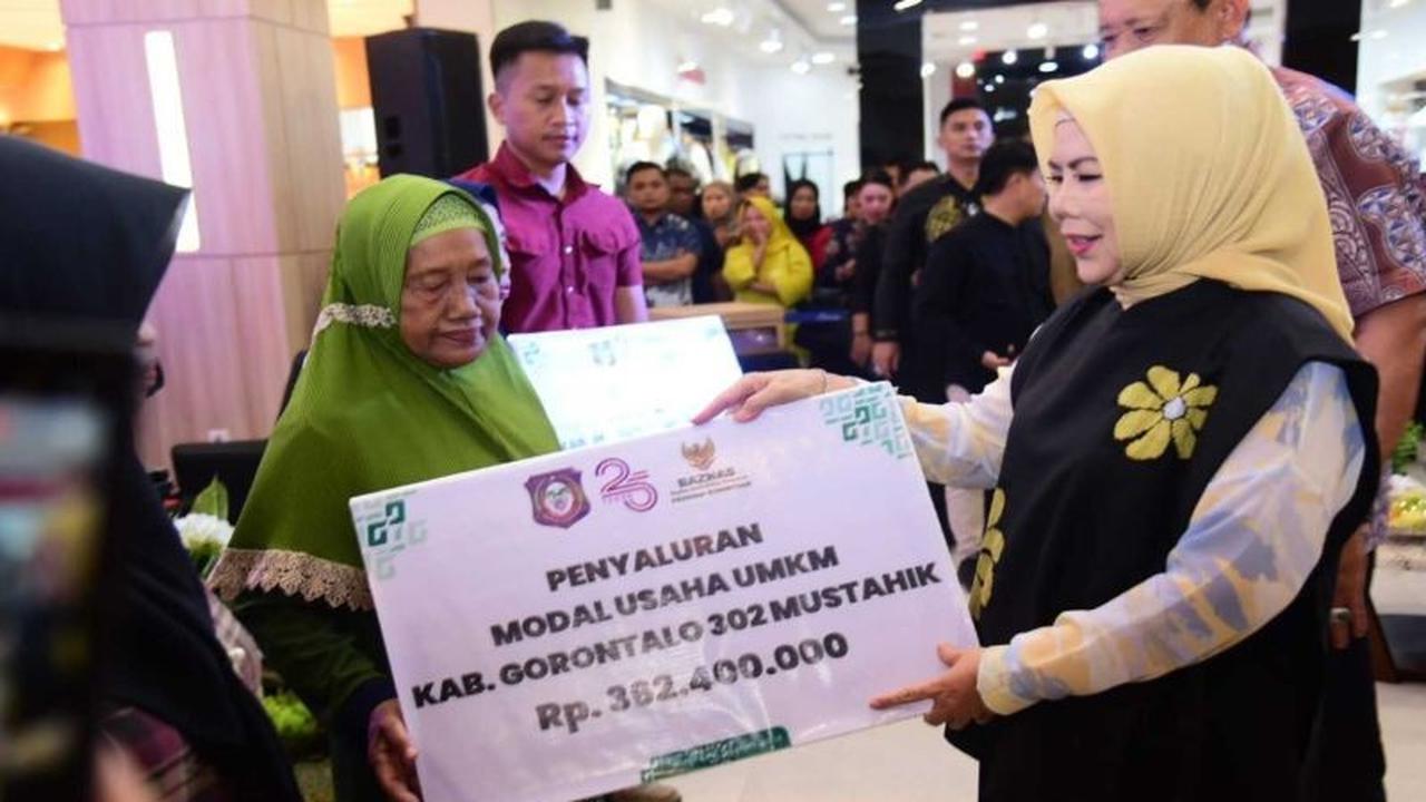 Pemprov Gorontalo Salurkan Bantuan Sosial Rp1,056 Miliar, Wujud Kepedulian di HUT ke-25