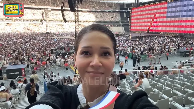 6 Potret Maia Estianty Nonton Konser Beyonce di Paris, Hadiah dari Irwan Mussry