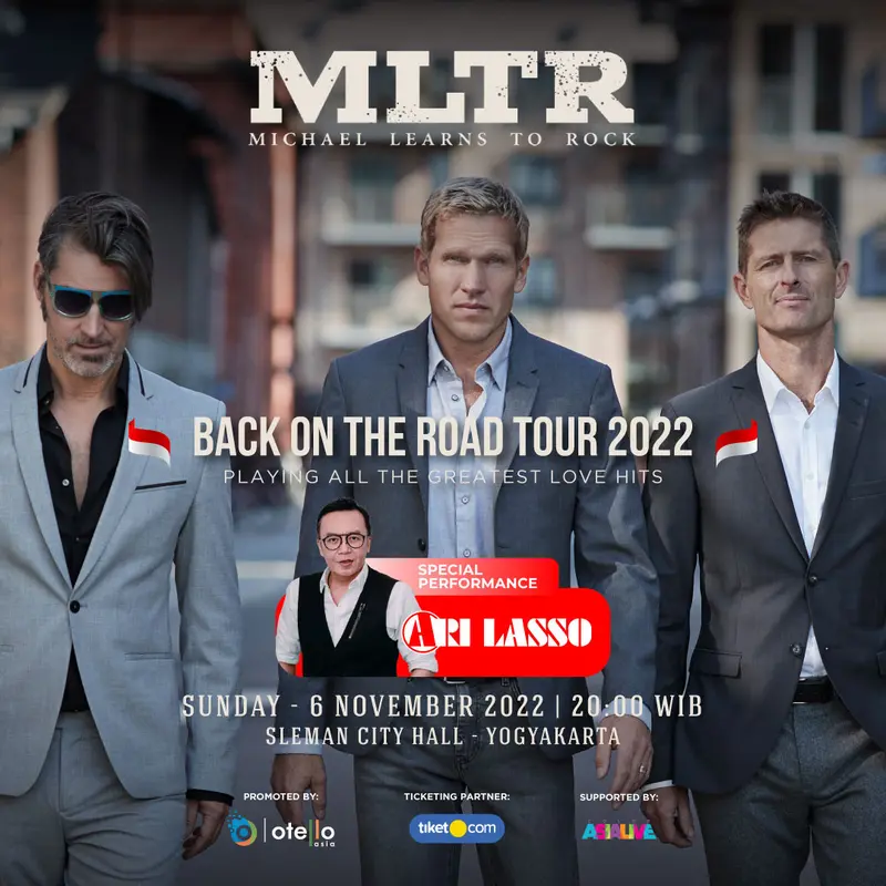 Ari Lasso Jadi Pembuka Konser Michael Learns To Rock di Yogyakarta