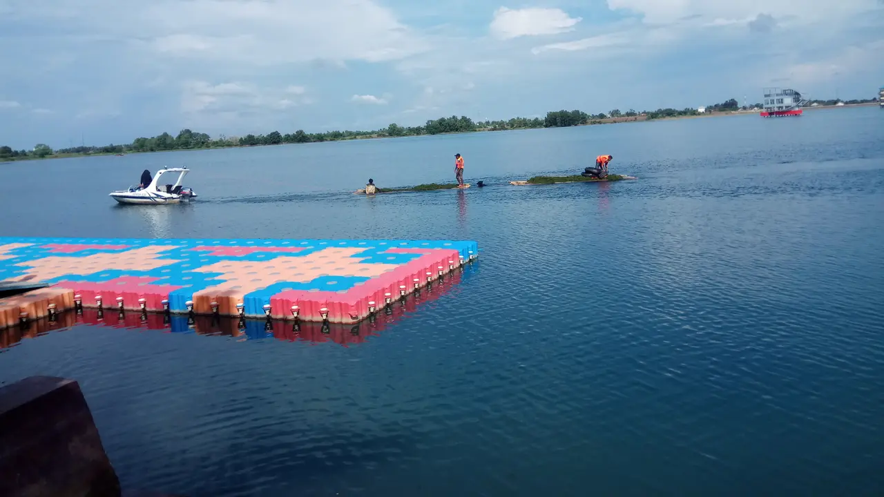 Danau Asian Games Jadi Lokasi Favorit Ngabuburit Warga Palembang