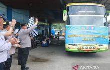 Polresta Samarinda Gelar Mudik Gratis untuk 152 Penumpang Jelang Idul Fitri 1447 H