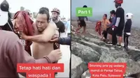 Tangan pria diterkam buaya hingga nyaris putus (Sumber: TikTok/andikafs20)