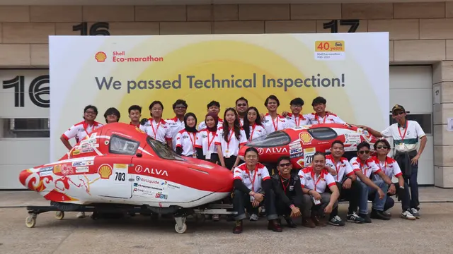 Universitas Indonesia juarai kompetisi Shell Eco Marathon 2025. Credit: ALVA