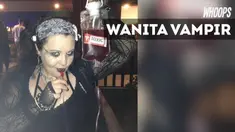 Seorang wanita bertingkah laku seperti vampir. Ia gemar meminum darah dan memilih keluar di malam hari lantaran takut matahari