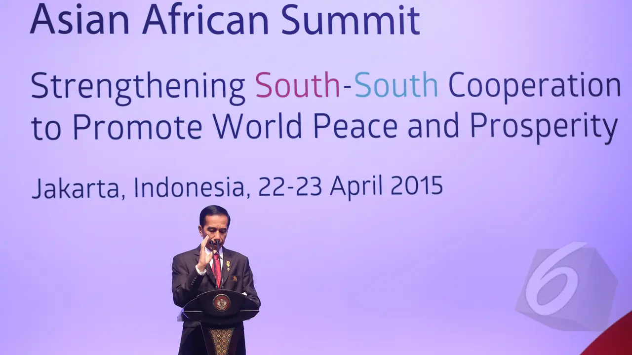 Jokowi Resmi Tutup KTT Asia Afrika