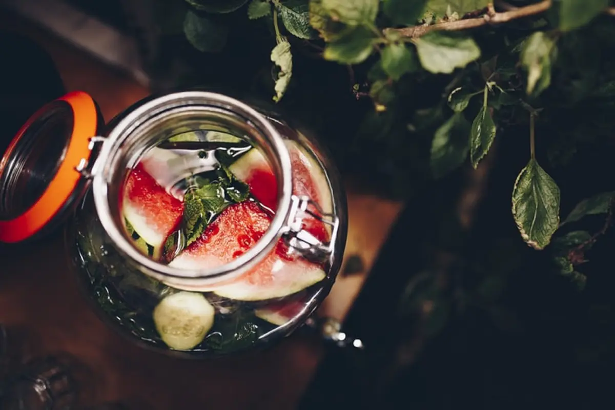 Ilustrasi infused water