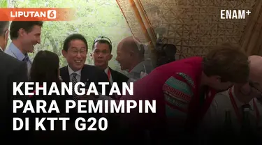 Momen Hangat Petinggi Dunia di KTT G20