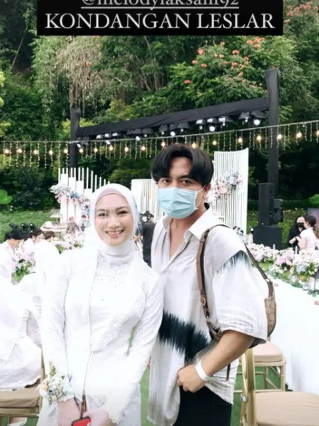 Bersahabat, Ini 6 Potret Cantik Melody Laksani Saat Jadi Bridesmaid Lesty Kejora