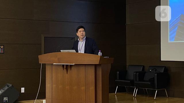 Memasuki usia ke-50 tahun hubungan diplomatik Indonesia-Korea Selatan, perdagangan kedua negara berkembang 140 kali lipat sejak tahun 1973 (Liputan6.com/Teddy Tri Setio Berty)