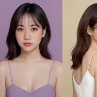 Bunga Citra Lestari dengan Filter AI Korea. (Dok. Instagram/@bclsinclair)