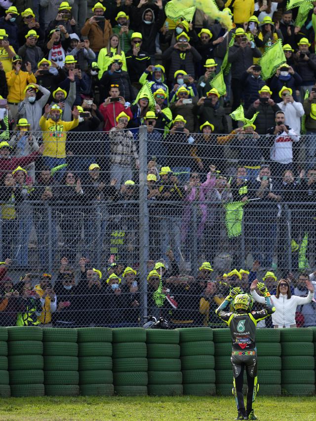 Valentino Rossi di MotoGP Emilia Romagna