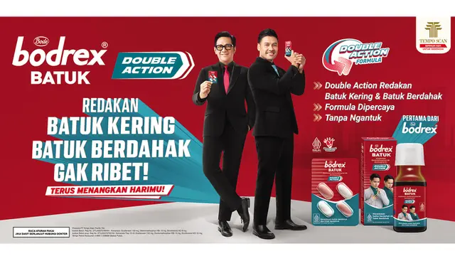 Beda Batuknya, Satu Solusinya! Redakan Batuk Kering dan Berdahak Tanpa Ribet dengan bodrex Batuk Double Action