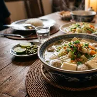 Resep Tahu Kuah Bening (AI Generated)