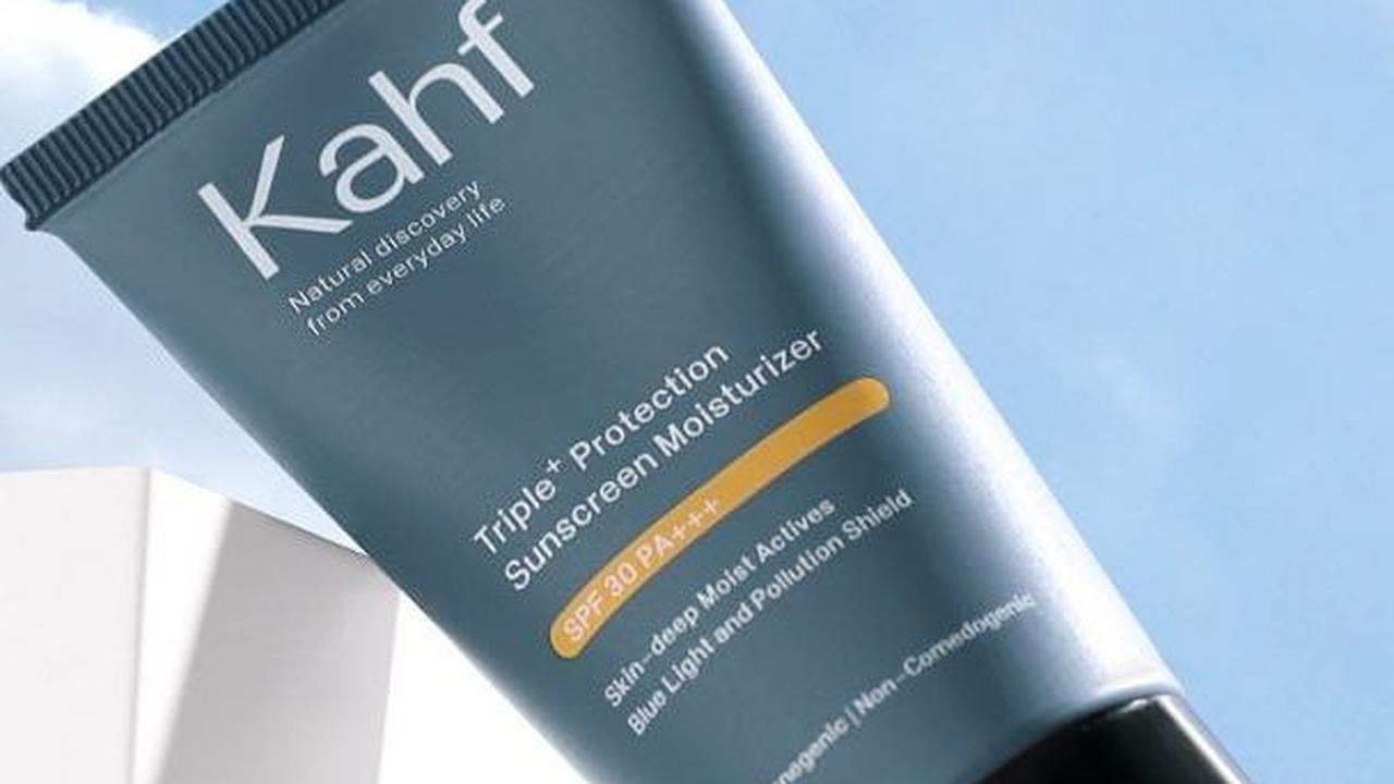 2. Kahf Triple+ Protection Sunscreen Moisturizer<br>