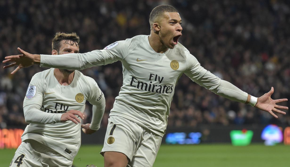 1. Kylian Mbappe (PSG) - Penyerang, 19 Tahun, Overall 87 (AFP/Pascal Pavani)