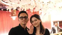 Azriel Hermansyah dan Sarah Menzel. (Foto: Dok. Instagram @azriel_hermansyah)