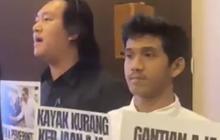VIDEO: PANAS! Detik-Detik Pendemo Terobos Rapat DPR di Hotel Mewah "Tolak RUU TNI"