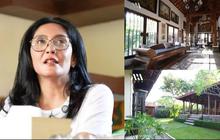 Penuh Gaya Etnik, 8 Potret Rumah Rieke Dyah Pitaloka dengan Perpustakaan Pribadi yang Mewah