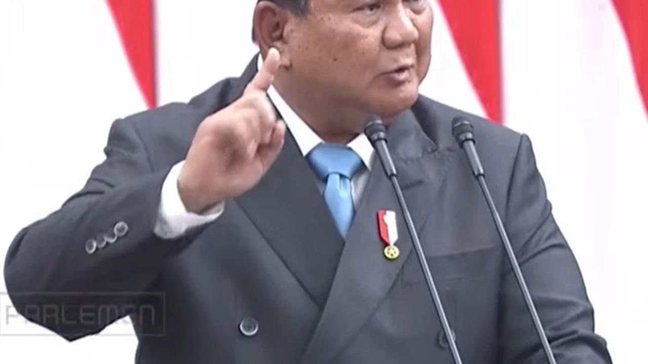 Prabowo Targetkan Pertumbuhan Ekonomi Indonesia 5,8%-6,5% di 2027