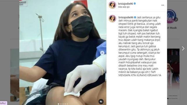 Brisia Jodie dan Julia Jacob Alami Kecelakaan, Ini 7 Potretnya Saat di Rumah Sakit