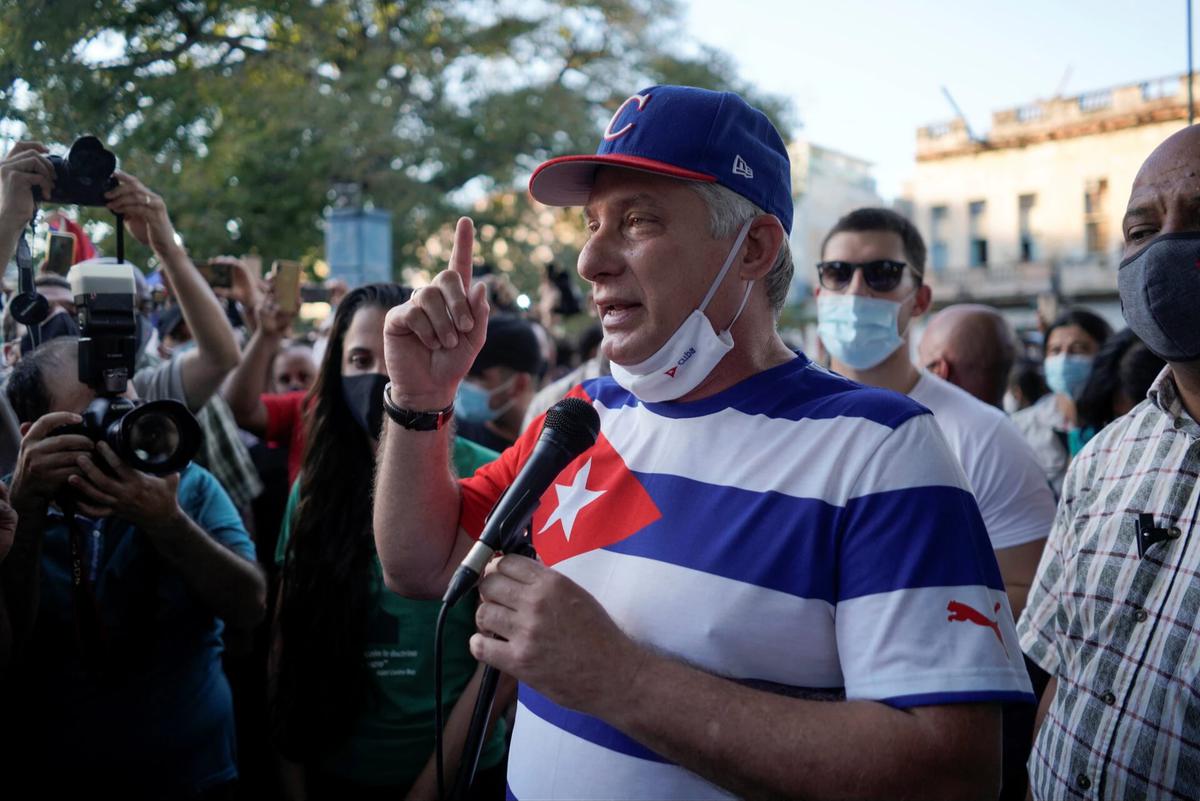 Presiden Kuba Miguel Diaz-Canel