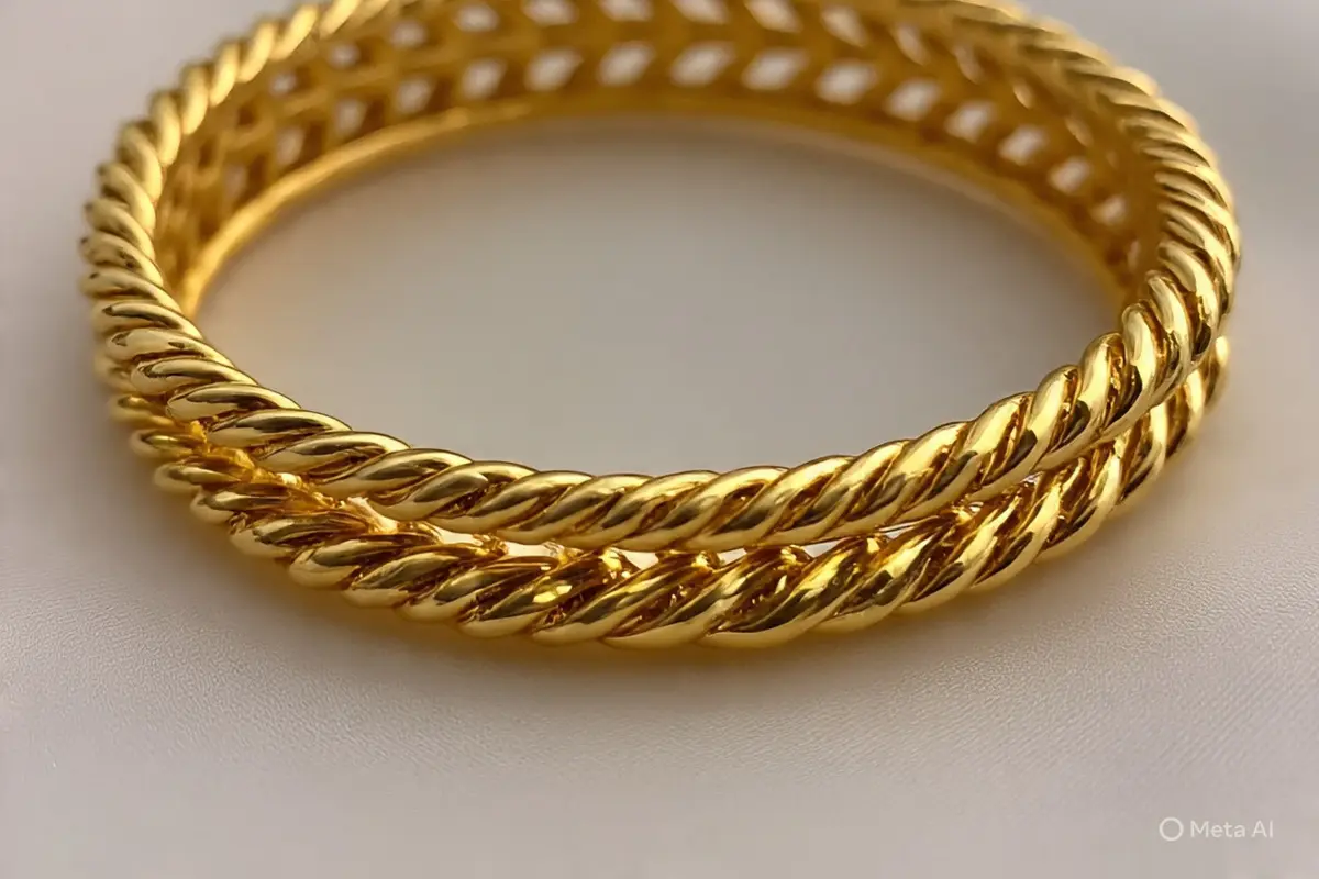 Gelang Emas 5 Gram 18 Karat