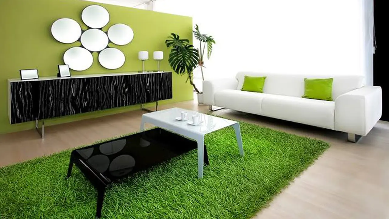 Dekorasi Rumput Sintetis untuk Rumah Lebih Menawan