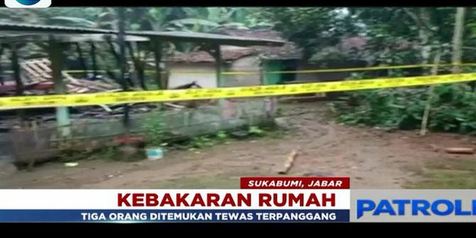 3 Orang Ditemukan Meninggal Dunia Usai Kebakaran di Sukabumi