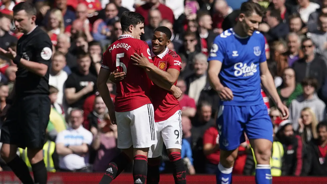 Hasil Liga Inggris: Manchester United Lumat Everton di Old Trafford