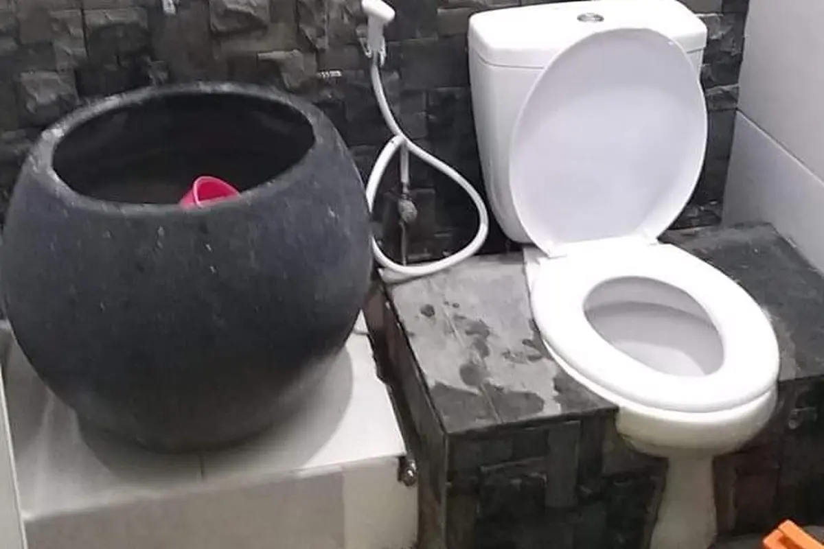6 Desain WC Duduk Ini Unik Banget, Bikin Gagal Paham