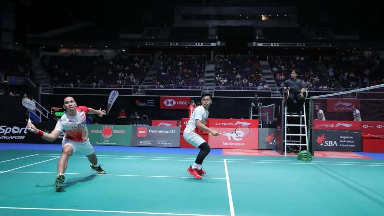 Leo Rolly Carnando/Daniel Marthin - Singapura Open 2022 - 15 Juli-1