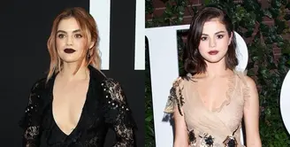 Lucy Hale mengaku banyak yang mengira dia adalah Selena Gomez. Namun, ia malah mengaku mirip Kylie Jenner saat masih muda. (WENN/Adriana M. Barraza/AceShowbiz)