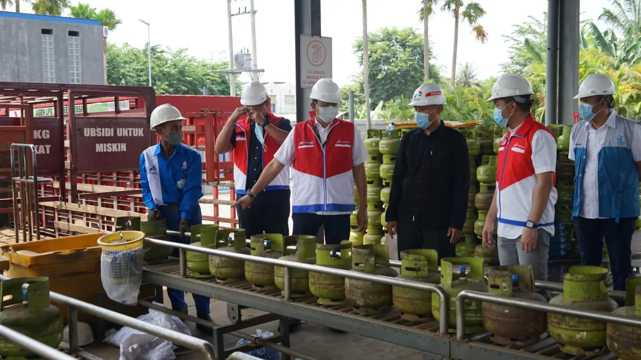 Sidak Agen LPG